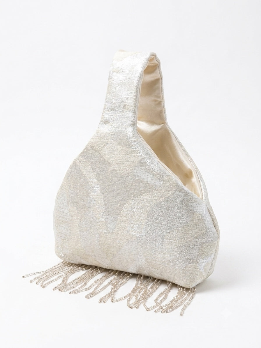 Zebra Silk in Ivory